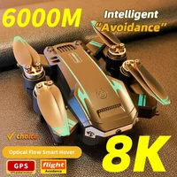 QJ S6/G6 Pro GPS Drone 4K Professional HD Camera Foldable Quadcopter RC Helicopter FPV WIFI Obstacle Avoidance C0 Dron toys