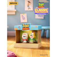 52toys Toy Story Led Light Action Figure Classic Movie Series Blind Box Moments Figurine Model Doll Desk Ornament Gift
