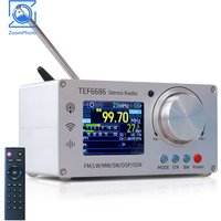 TEF6686 65-108MHz Tragbarer Stereo-Radioempfänger Digitaler Hochsensitiver Vollband-FM-AM-SW-MW-LW-DSP-Empfänger