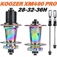KOOZER XM490 PRO MTB Hubs 6 Pawls 72 Clicks 4 Bearings 28/32/36H 6-Bolt Disc Brake QR 10x135 Thru 12x142mm Mountain Bike Hub Set
