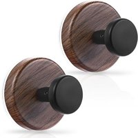 2 Pack Heavy-Duty Suction Cup Hooks No-Drill Towel Hanger Easy To Install Shower Hanger For Bathroom Kitchen Hooks