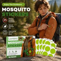 78pcs Mosquito Repellent Stickers Natura Citronella Oil For Safe Outdoor Camping Beach Long Lasting Anti Mosquito Patches