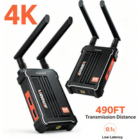 Dual HDMI Output Wireless 4K HDMI Transmitter Receiver Wireless Video Extender for Photography Conference Home Teaching Office