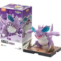New BLOKEES Original POKEMON Nidoking FANTASTICS Classic Special Effects Accessories Action Figure Model Toy Gift