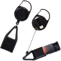 Lighter Holder Cover Silicone Protective Lighters Leash Safe Stash Clip Retractable Keychain Holder Cover Smoking Accessories