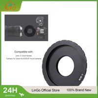 LinGo C-EOS Adapter Ring C Mount Lens For Canon For EOS EF Camera Body Lens Mount Adapter C-EOS