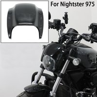 Motorcycle Gloss Black Front Mask Headlight Fairing Cover FOR Harley Nightster 975 RH975 RH 975 Special 2022 2023