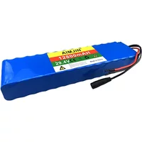 with 20A BMS 24V lithium battery pack 18650 7S4P 12.8Ah rechargeable battery +29.4V charger 250W/500W motor