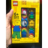 Lego Classic Watch Buildable Watch Minifigure Boy Face Children Time Teacher 26Pcs 8020189
