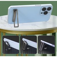 Universal Mini Metal Folding Mobile Phone Holder Stand Aluminum Alloy Invisible Portable Stand Bracket Desktop Phone Holder