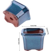 Mini Plant Pots Ceramic Garden Planter Pots Succulents Flower Plants Pot Chinese Style Art Design For Offices Bedrooms Balconies
