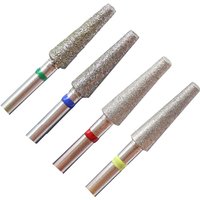 Diamond Nail Drill Milling Cutter Nail Art Drill Bit Cuticle Clean Cutter for Manicure Nail Files Electric Mills Burr Nail Tool