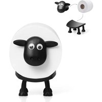 Toilet Tissue Holder Cute Sheep Shaped Standing Storage Roll Paper Holder Animal Shape Decorative Toilet Paper Holder