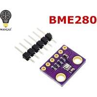 1pcs GY-BME280-3.3 GY-BMP280-3.3 5V High Precision Atmospheric Pressure Sensor Module BME280 for Arduino