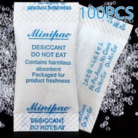 0.5g 100pcs Silica Gel Desiccant Health Care Products Medicines Moisture-proof Beads Precision Instruments Electronic