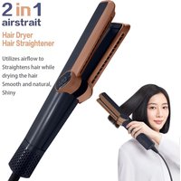 Multi Styler 2in1 LCD Display Hair Dryer Wet and Dry Hair Straightener Ion Portable Air Styling Hair Straighten