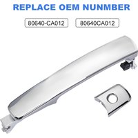 Front Left Driver Side Exterior Chrome Door Handle For Infiniti Nissan FX35 FX45 2003-2008 Murano 2003-2007 Rogue 2010-2013