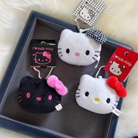 HelloKitty love pendant, cute cartoon bag key pendant, cute creative design, light luxury niche pendant, holiday gift wholesale
