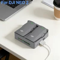 45W Battery Charging Hub For DJI NEO 2 Fast Battery Charger Box Portable Charging Case For DJI NEO 2 Drone Accessories