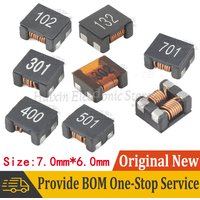 5Pcs SMD Common Mode Filter 300 500 700 1000 3000 ohm 4A 5A 15A High Current Common Mode Choke Coil Chip Inductor ACM7060 7x6mm
