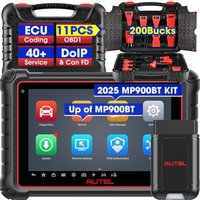Autel MaxiPRO MP900-BT KIT Diagnostic Scanner ECU Coding DoIP CAN-FD Automotive Diagnostic Tool Up of MP900BT MP900E MP808BT PRO
