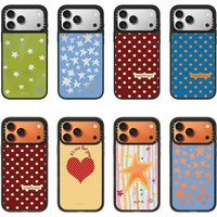 Co-branded Art Gypsophila Series for iPhone 17 Pro Max Case Apple 16 Mirror Phone Case 15 Hard