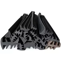 T Shape Aluminum Alloy Door And Window Glass Fixed 90 Rubber Sealing Strip Weatherstrip Gap Filler Wind Stopper Rubber Profile