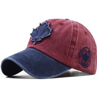 2023 New Washed Denim Baseball Cap Snapback Hat for Women Men Casquette Bone Adjustable CANADA Embroideried Dad Fitted Hats