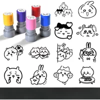 chiikawa Hachiware Usachi cute peripheral funny seal diy personalizado crafts for kids anime