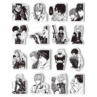 AliExpress NONE 65PCS Anime Death Note Stickers Black White Decals Decoration DIY Scrapbook Luggage Laptop Bike Suitcase Car Graffiti