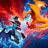 Pokemon Figure Dragonite Figure Pet Animal Genie Spitfire Charizard Mega X Figurine Pvc Model Room Decora Toys