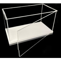 Large Acrylic Figures Display Case for Clear Display Box Cabinet Showcase for Toy/Car/Collectibles/Figurine/Memorabilia Storage