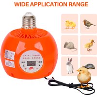 E27 Pet Heater Animal Heating Lamp Warm Light Lamp Thermostat Thermostat Heater Reptile Box Heating Lamp 220V 150W For Incubator