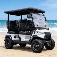 2 4 6 Person 48V 60V 72V Street Legal Golf Cart High Quality off Road 4 Seat Buggy Electric Golf Cart Club Car