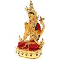Avalokitesvara Buddha-Statue, tibetisches kleines Zuhause, Tempeldekoration, buddhistisches Zubehör