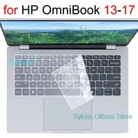 Keyboard Cover for HP Omnibook 3 5 7 X Ultra Flip AI 13 14 15 16 17 fh fd fp he az fb bf dc ha Silicone Protector Skin Case Film