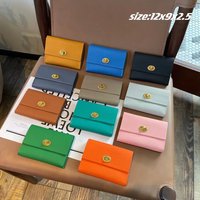 Genuine Leather Women Card Holder Custom Letters Luxury Business Card Case Bag 2024 Personalize Name Hasp Lady Mini Purse Wallet