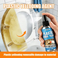 Plastic Yellow Stain Remover for Toilet Seats - Addresses Aging, Discoloration, and Oxidation in Various Plastics; Deeply Breaks