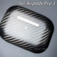 Real Aramid Fiber Case For Airpods Pro 2 3 ultra thin Carbon Fiber Cover for Airpods 4/Airpods pro 3 Carbon Fiber Earphone Cover