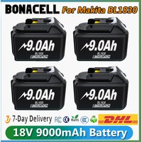 For Makita BL1830 18V/9000mAh Replacement Battery Compatible For BL1860 BL1850 BL1840B BL1830B Power Tool Rechargeable Battery