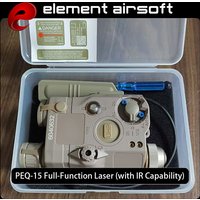 Tactical Airsoft PEQ-15 PEQ15 Red Dot Laser Indicator Green IR Light Scout Light LED Strobe Flashlight For Toy Gun