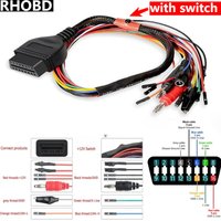 NEW 12V Switch OBD2 Diagnostic Adapter MPPSV18 Breakout Tricore Cable ECU Bench Pinout Cable For MPPSV21 Bench Pinout Cable Tool