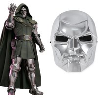 Doctor Cosplay Doom Costume Man's Mask Accessories Victor von Doom Halloween Cosplay Mask