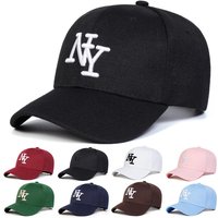 NY Letter Embroidered Baseball Cap Outdoor Adjustable Casual Cap Sun Protection Cap Sports Cap