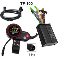 (X07A) 36V 48V 500W 20A E-Scooter Brushless Motor Universal Controller TF-100 LCD Throttle Kit for Kugoo M4 Electric Scooter