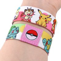 Cartoon Cloth Stretch Wristband Bracelet Flexible Wrist Band Cuff Bracelet Sports Casual Bangle For Women Men Gifts