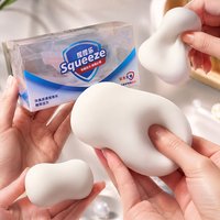 Crunchy Soap Ball Squishy Stress Ball Filled Soft Squeeze Fidget Toy Anti-Stress Anxiety Relief Hand Decompression Toy