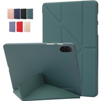 Coque For Honor Pad X8a Case 11" Smart Folio Soft Silicone Back Stand Tablet Cover For Funda Honor Pad X8a 11 inch Case