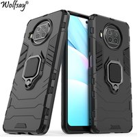 For Redmi Note 9 Pro 5G Case Armor Magnetic Suction Stand Full Edge Cover For Redmi Note 9 Pro 5G Case For Redmi Note 9 Pro 5G