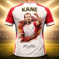 3D print Harry Kane sporty quickdry breatha menT-shirt outdoor football jersey fan team training apparel parent-child clothing